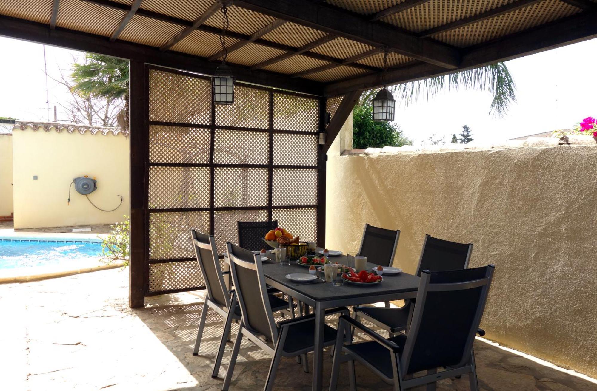 Casa Limon - Ferienhaus - Pool - Klimaanlage - W-Lan Chiclana de la Frontera Exteriör bild